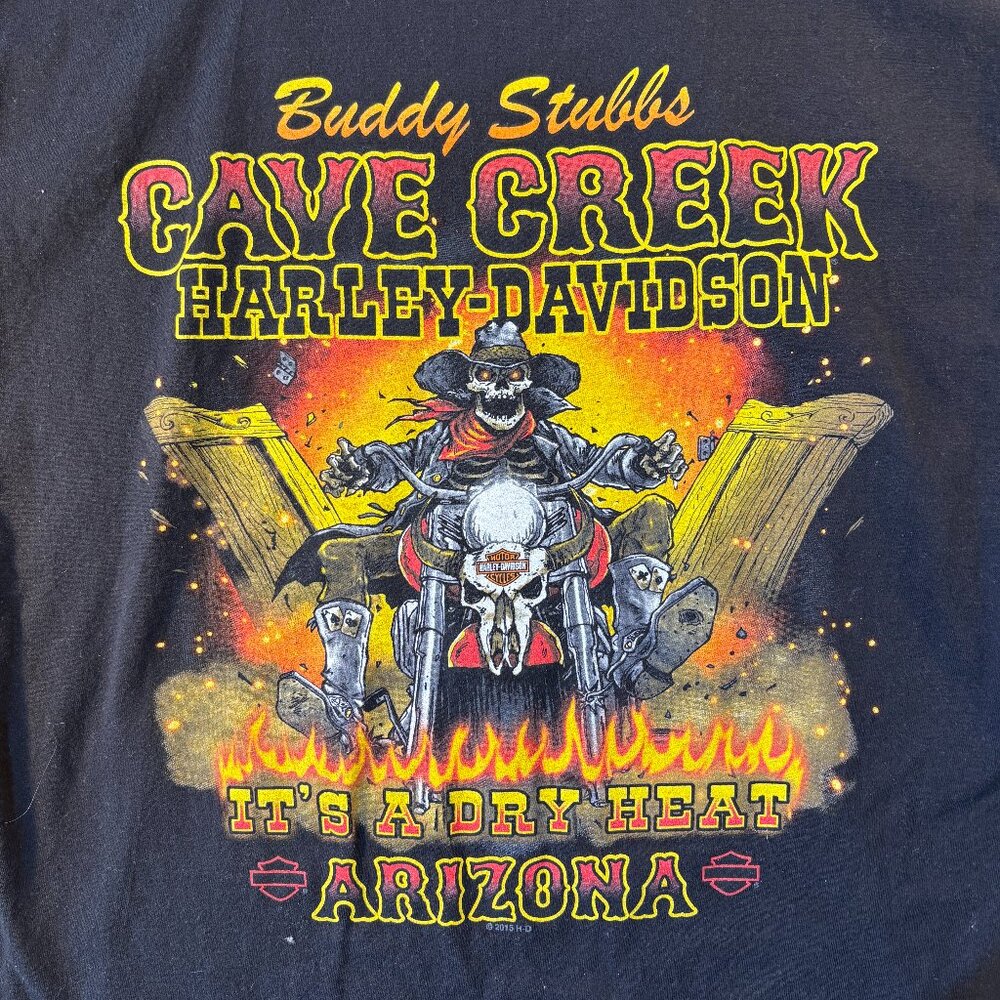Vintage Harley-Davidson-Buddy Stubbs Cave Creek (L)